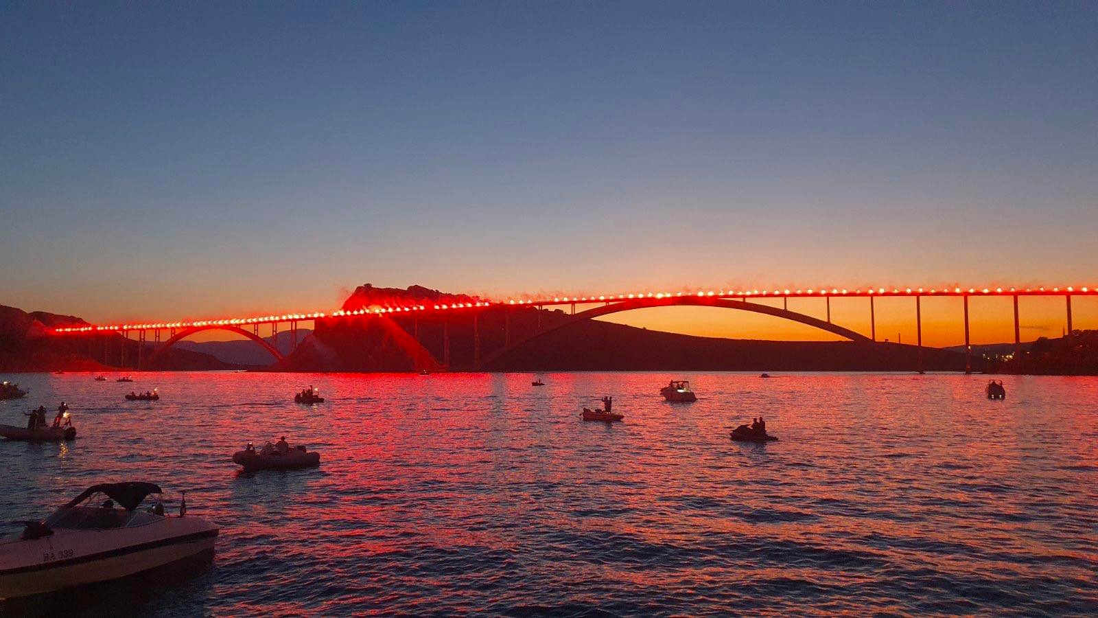 bakljada krčki most 2022 bakljada krčki most 2022