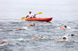 Osmo izdanje humanitarnog plivačkog maratona “Koga briga”, zaplivao i gradonačelnik Filipović