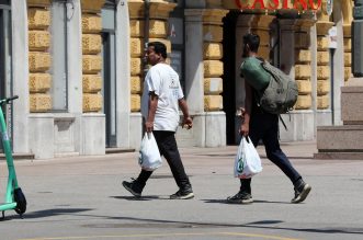 Rijeka: U parku kraj željezničkog kolodvora prenoće migranti