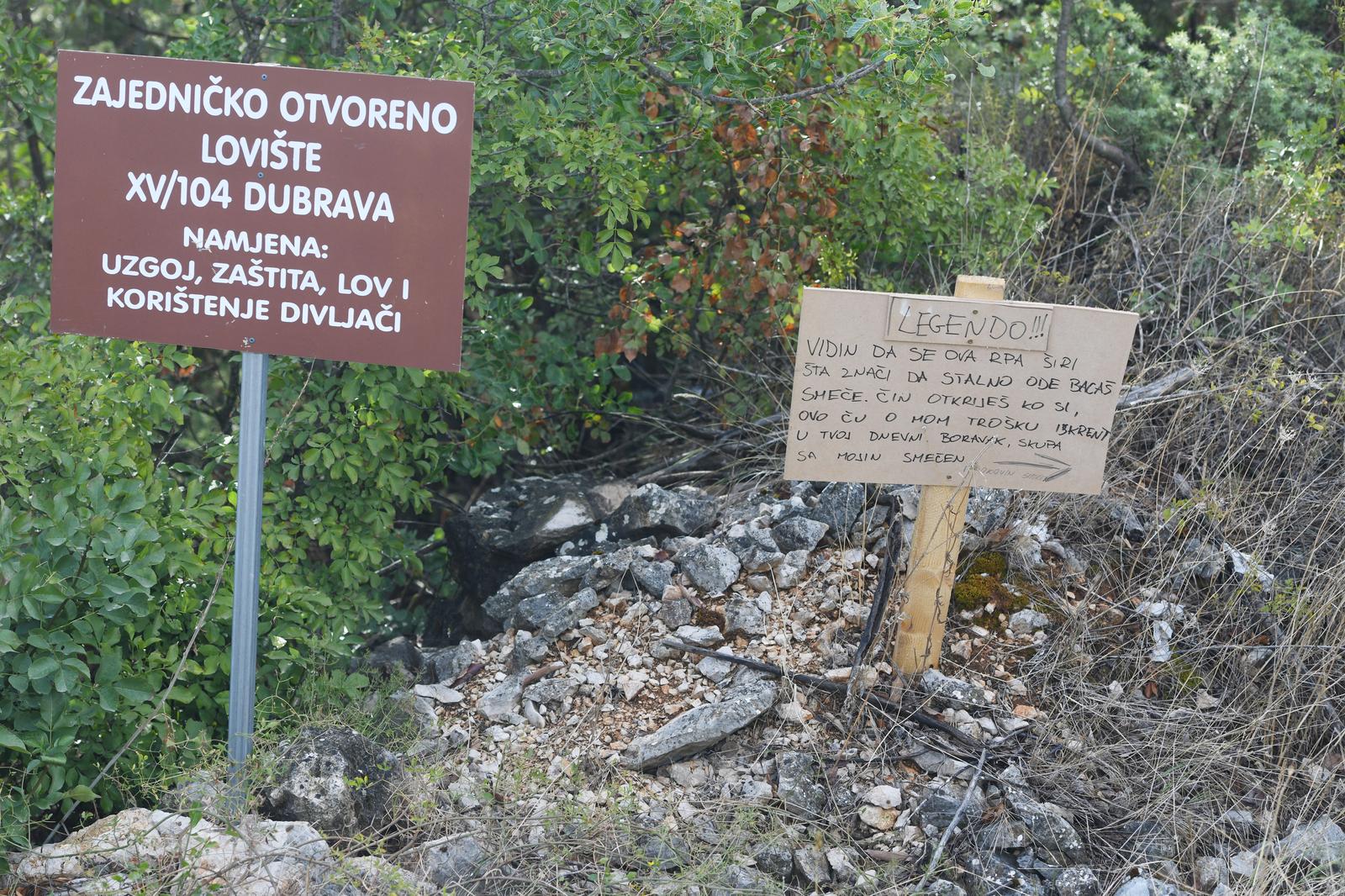 Šibenik: Mještanin ostavio poruku nesavjesnom građaninu zbog odlaganja otpada Šibenik: Mještanin ostavio poruku nesavjesnom građaninu zbog odlaganja otpada