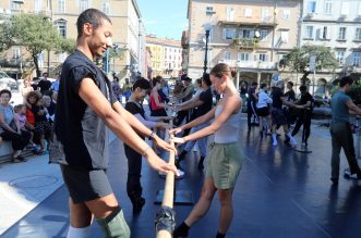 Rijeka: Ansambl baleta HNK održao je probu na otvorenom