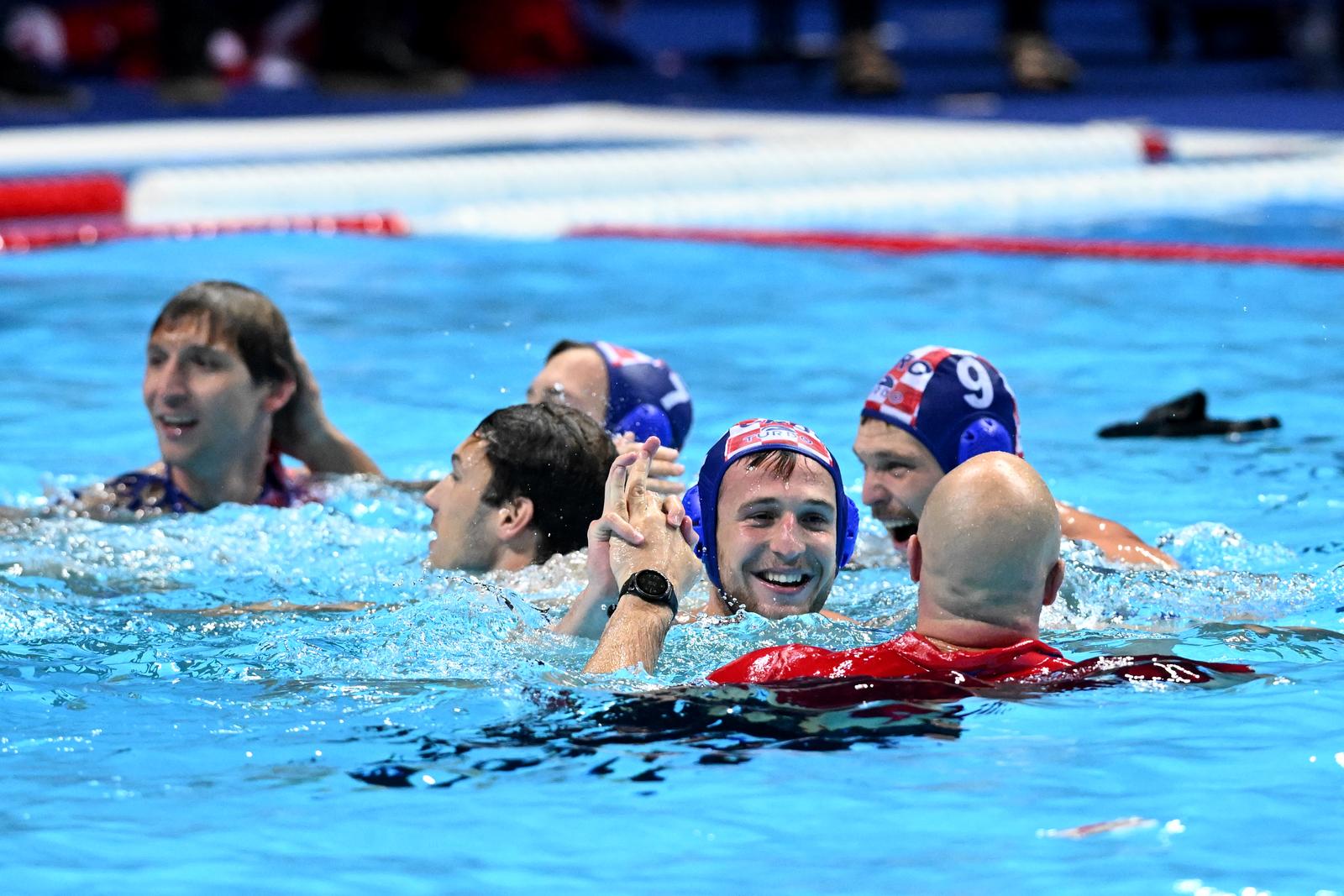 Hrvatski vaterpolisti osvojili naslov Europskog prvaka Hrvatski vaterpolisti osvojili naslov Europskog prvaka