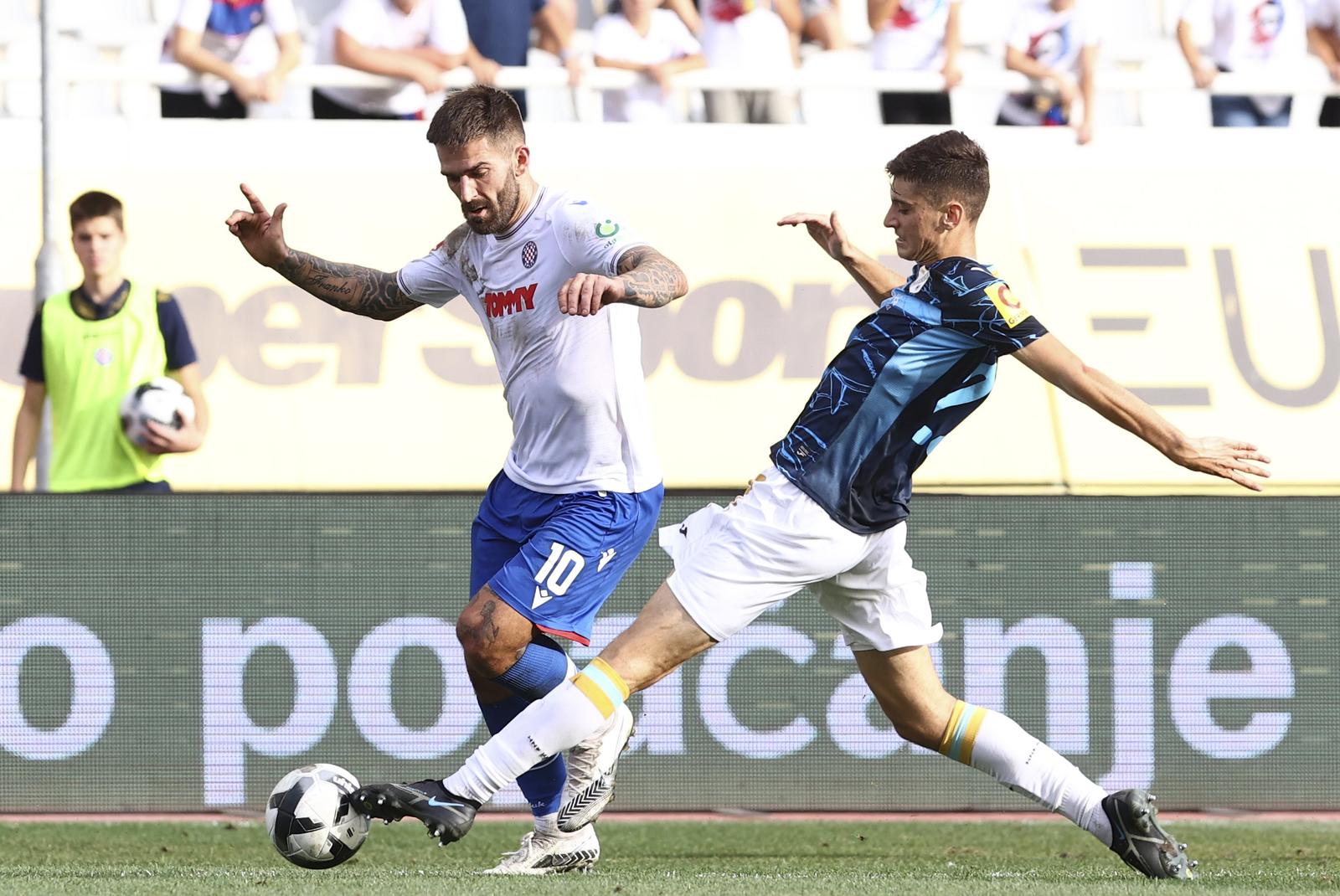 Zaostala utakmica 2. kola SuperSport HNL-a između Hajduk i Rijeka