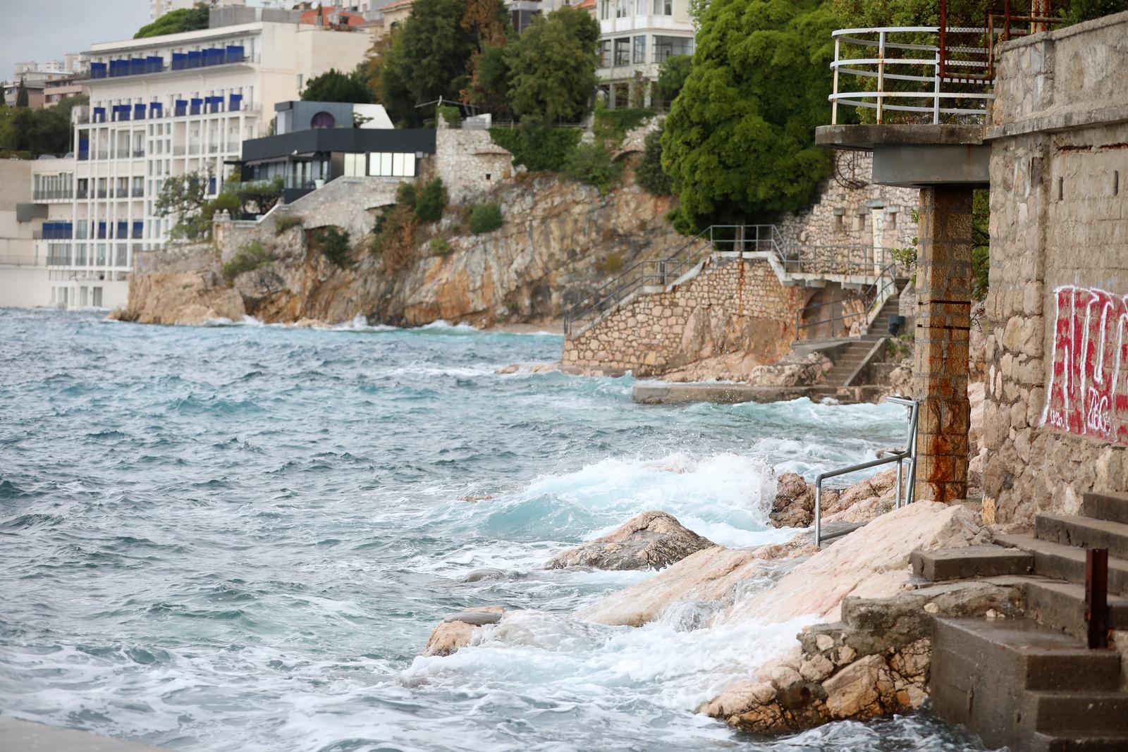 Jako jugo na riječkom području Jako jugo na riječkom području