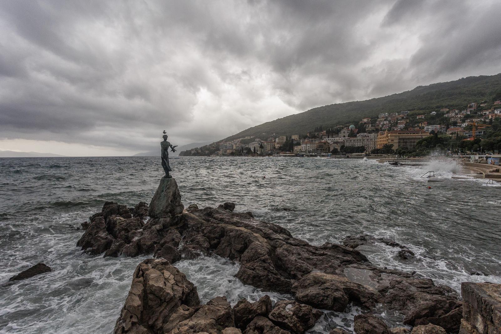 Jako jugo na riječkom području Jako jugo na riječkom području