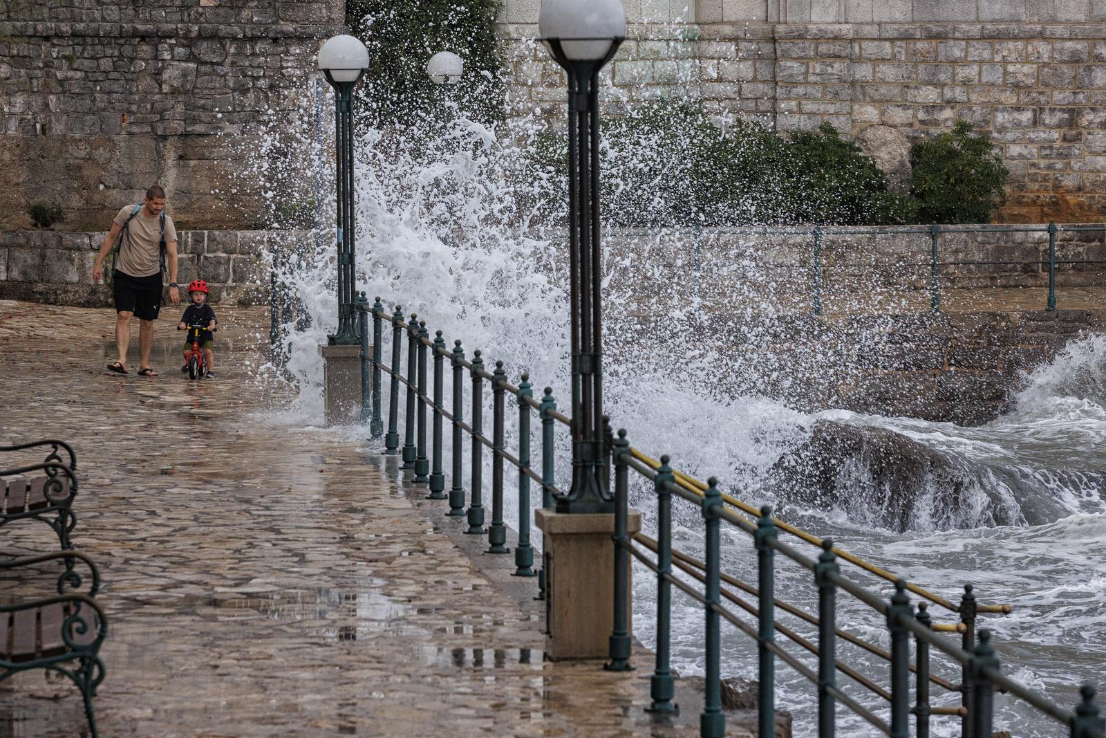 Jako jugo na riječkom području Jako jugo na riječkom području