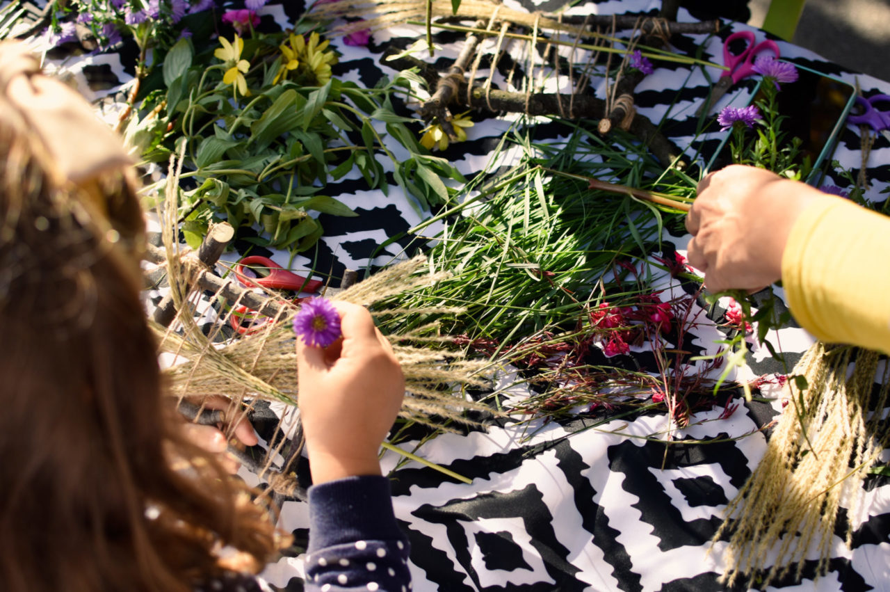 radionica tkanja biljem djeca kd cistoca jesenski sajam (12)