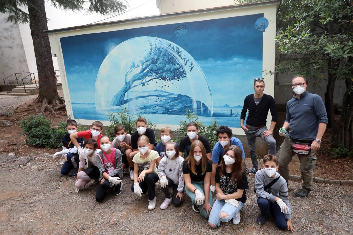 Rijeka: Edukacija učenika o klimatskim promjenama i oslikavanje klimatskog murala