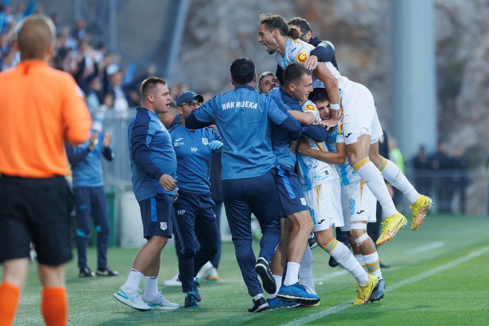 Rijeka: Utakmica HNK Rijeka – NK Lokomotiva u 13. kolu Prve HNL