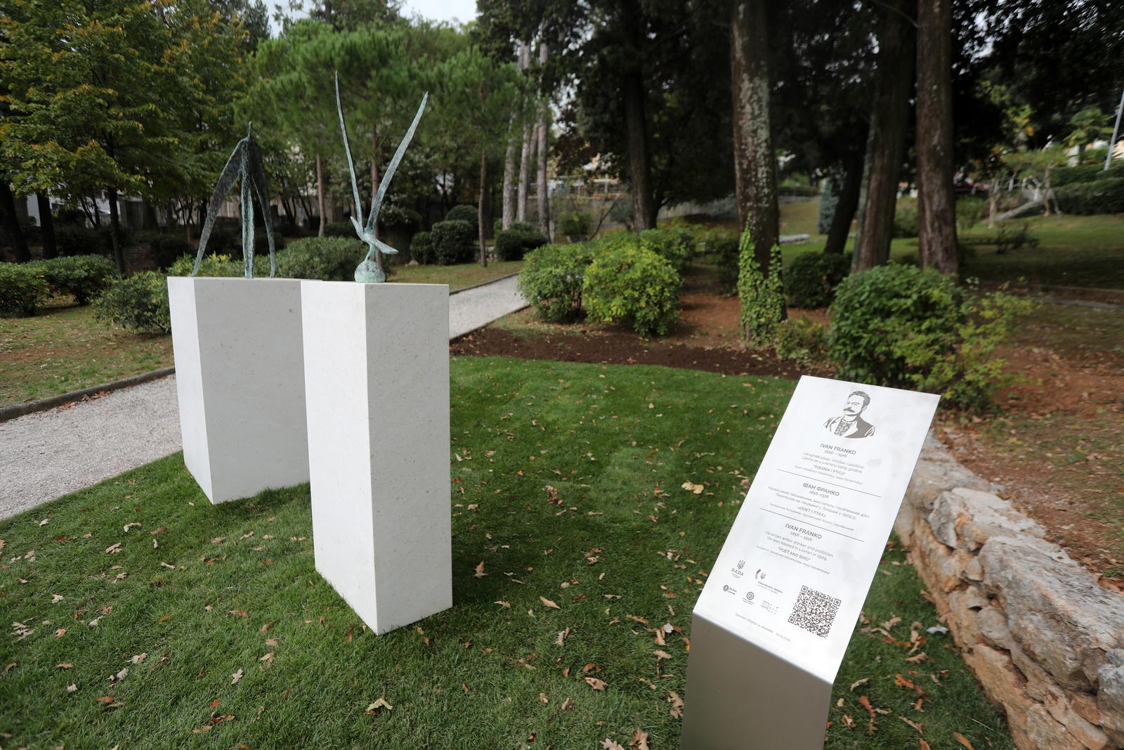 Lovran: Spomenik posvećen ukrajinskom piscu Ivanu Franku