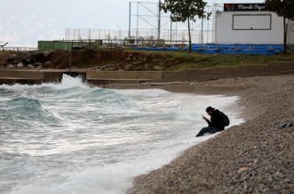 Rijeka: Valovi na moru na plaži Kantrida