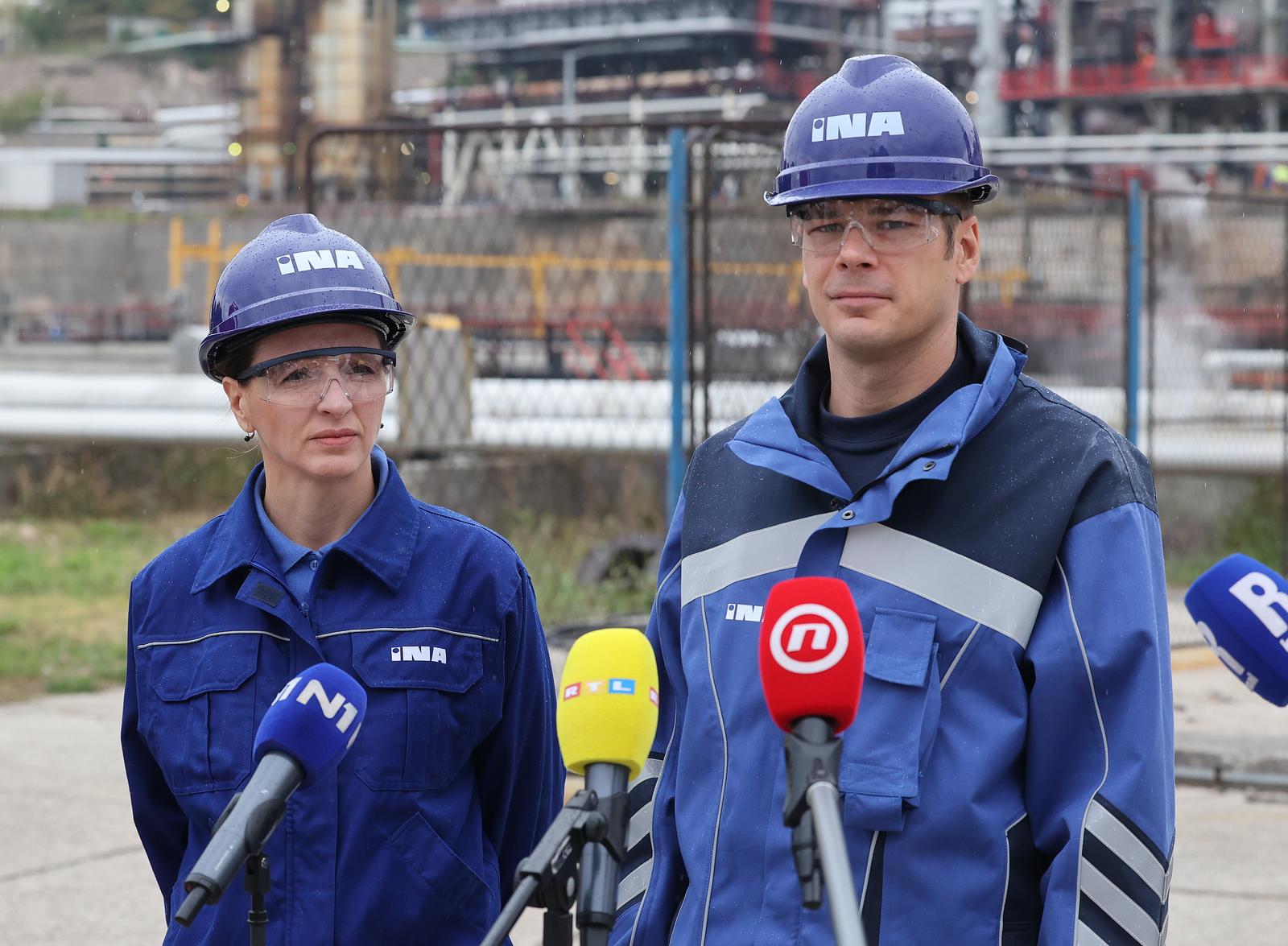 Obilazak radova na Projektu nadogradnje Rafinerije nafte Rijeka