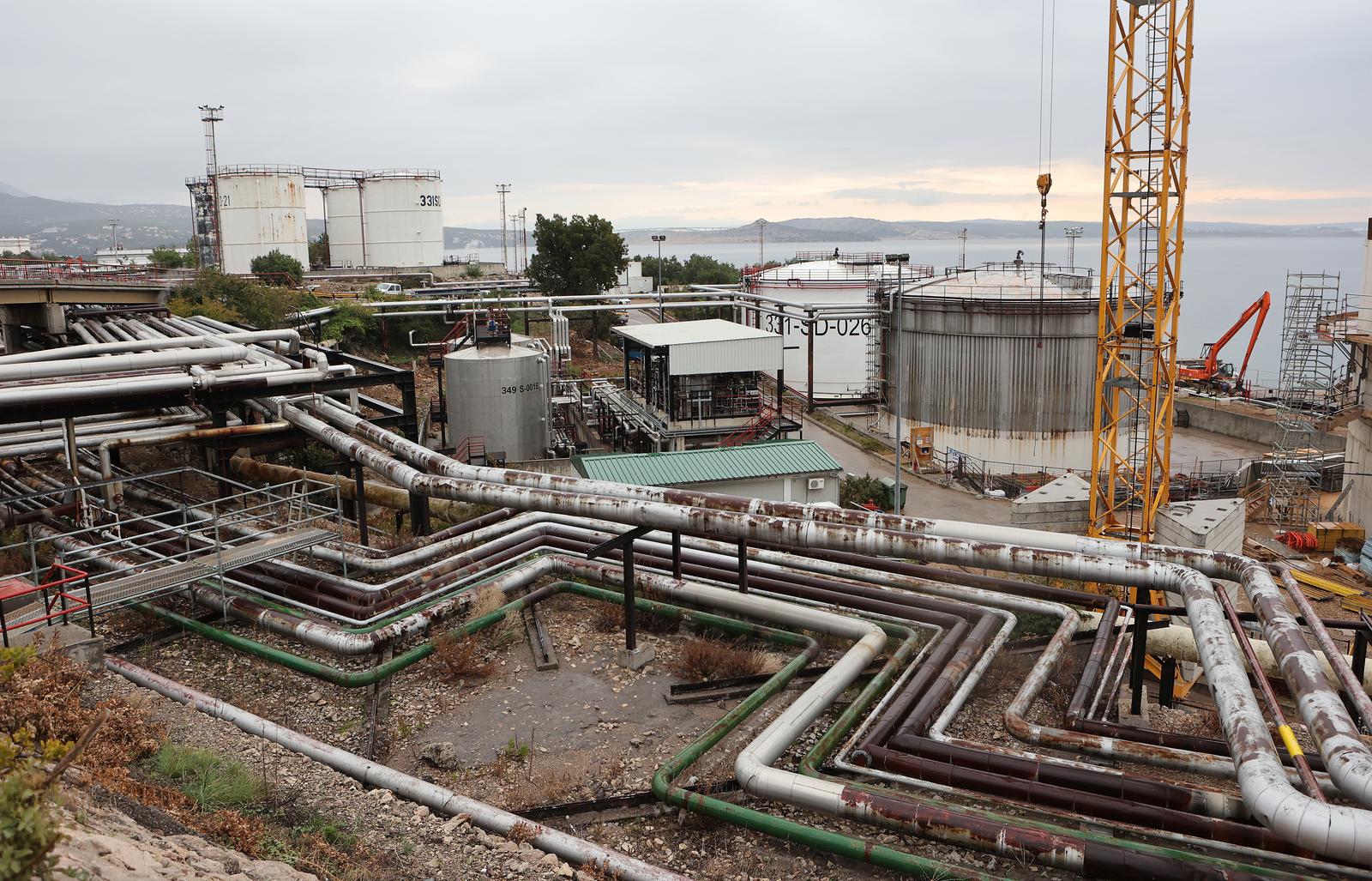 Obilazak radova na Projektu nadogradnje Rafinerije nafte Rijeka