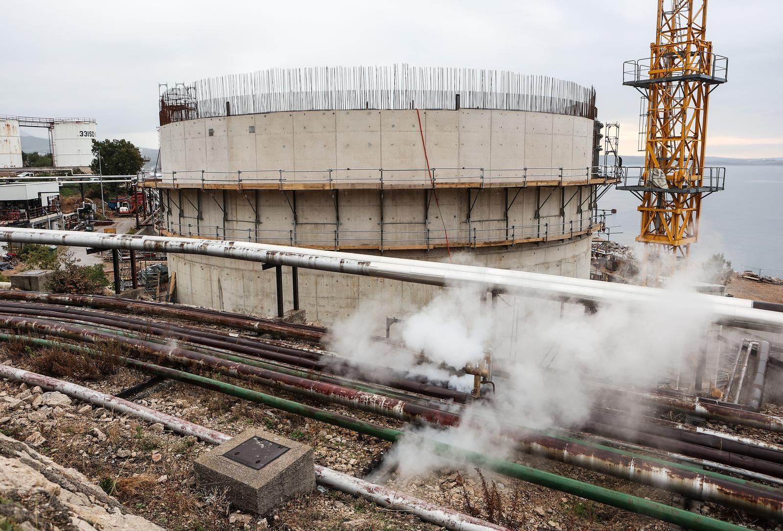 Obilazak radova na Projektu nadogradnje Rafinerije nafte Rijeka