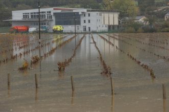 Potopljena polja oko Novog Vinodolskog