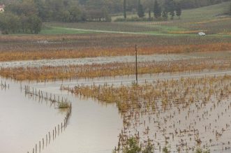 Potopljena polja oko Novog Vinodolskog