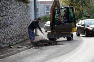 Novi Vinodolski: Uklanjanje posljedica poplave izazvane nevremenom