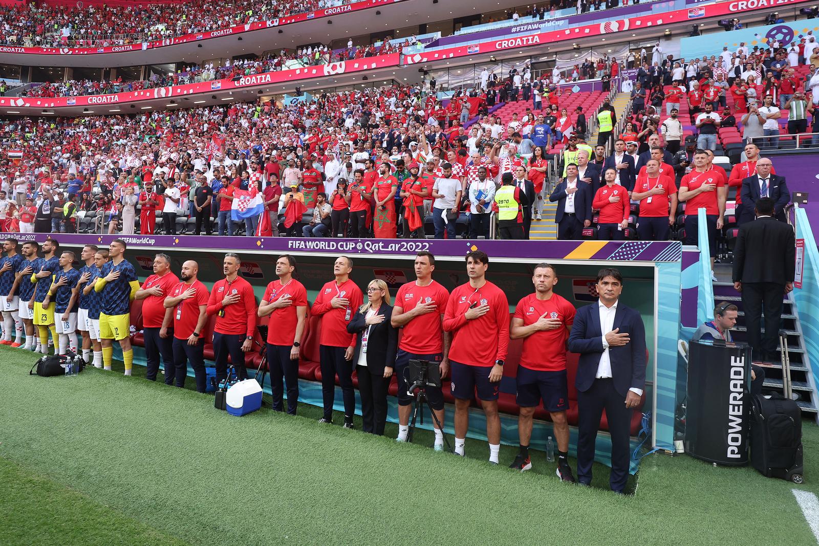 KATAR 2022 – Susret Maroka i Hrvatske u 1. kolu Svjetskog prvenstva u Katru KATAR 2022 – Susret Maroka i Hrvatske u 1. kolu Svjetskog prvenstva u Katru