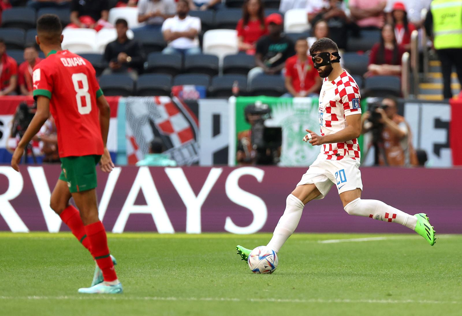 KATAR 2022 – Susret Maroka i Hrvatske u 1. kolu Svjetskog prvenstva u Katru KATAR 2022 – Susret Maroka i Hrvatske u 1. kolu Svjetskog prvenstva u Katru