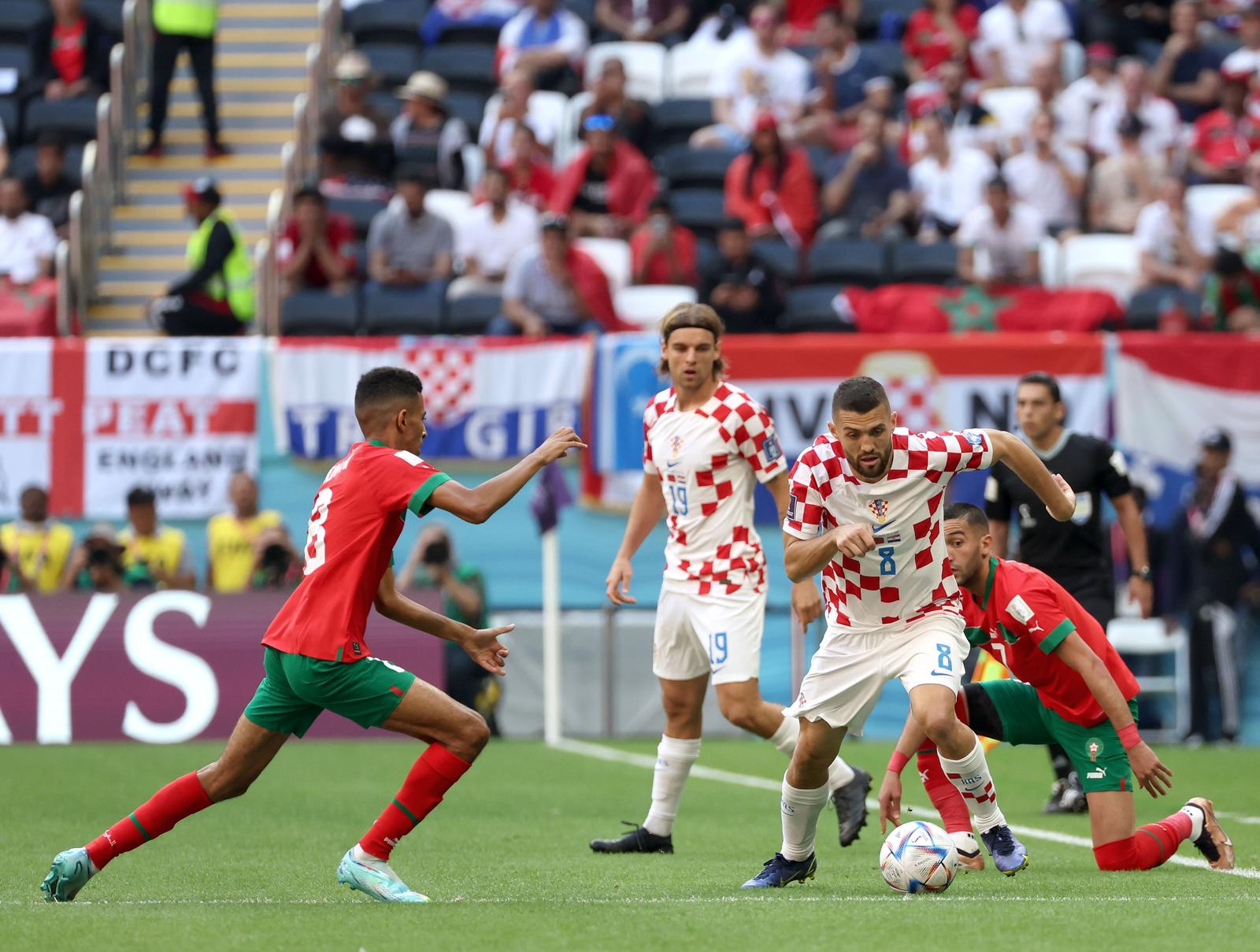 KATAR 2022 – Susret Maroka i Hrvatske u 1. kolu Svjetskog prvenstva u Katru KATAR 2022 – Susret Maroka i Hrvatske u 1. kolu Svjetskog prvenstva u Katru