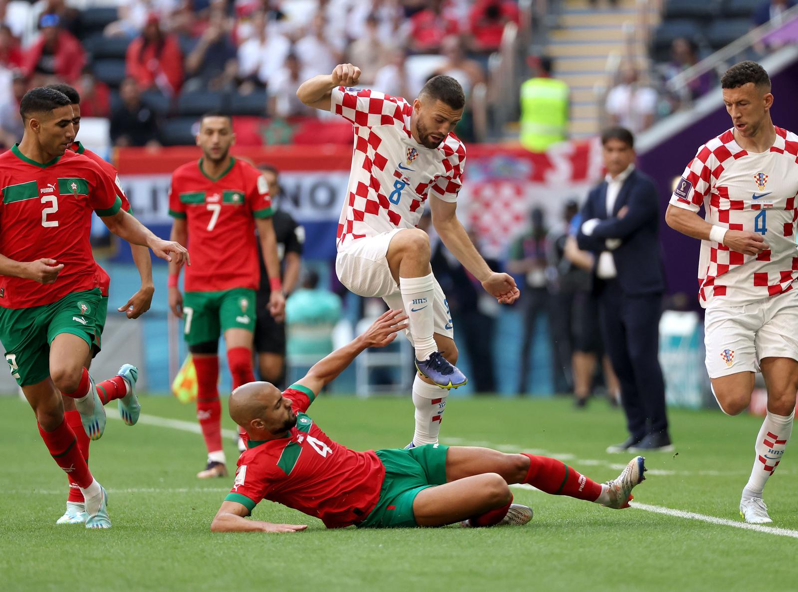 KATAR 2022 – Susret Maroka i Hrvatske u 1. kolu Svjetskog prvenstva u Katru KATAR 2022 – Susret Maroka i Hrvatske u 1. kolu Svjetskog prvenstva u Katru