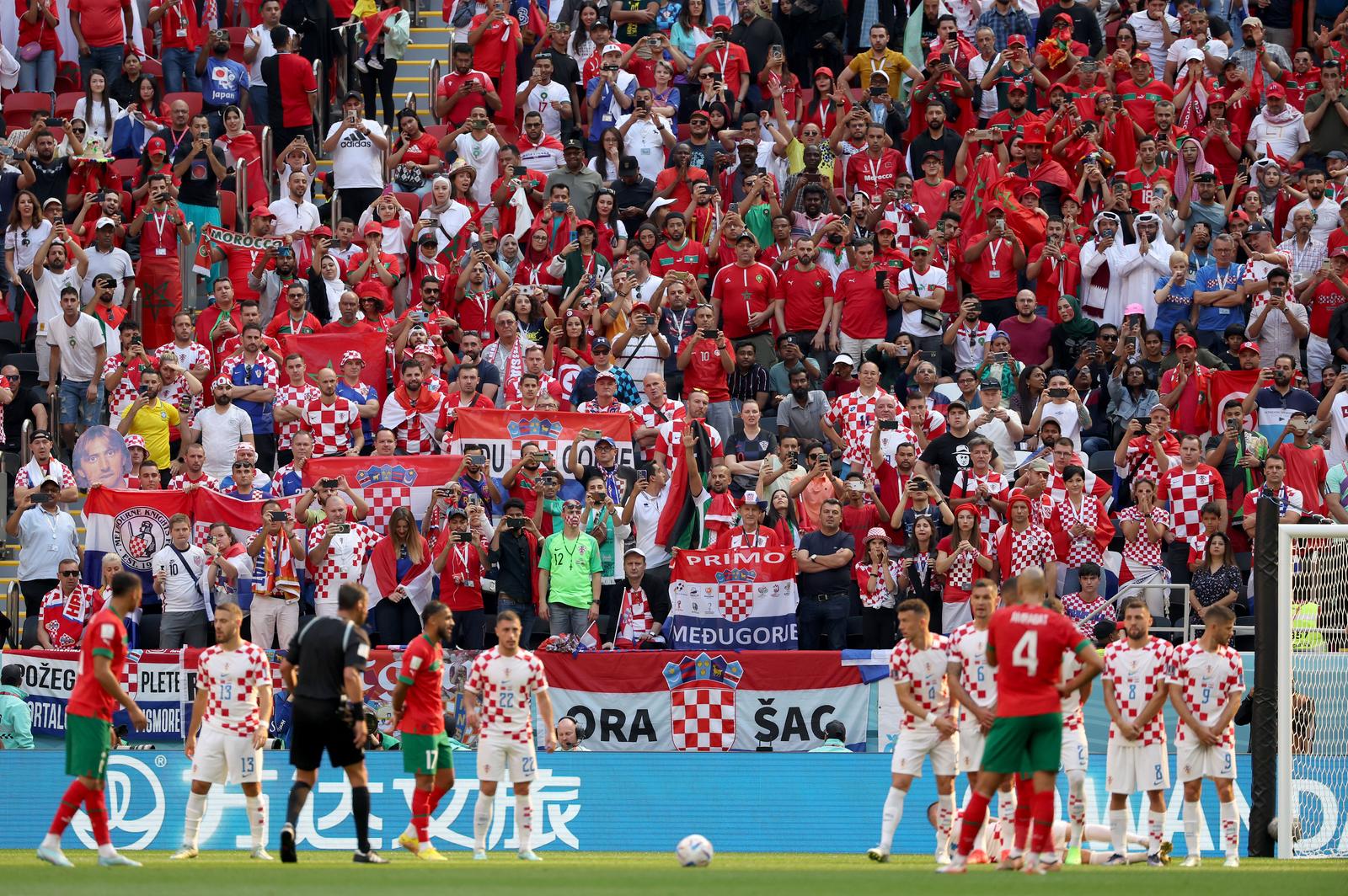 KATAR 2022 – Susret Maroka i Hrvatske u 1. kolu Svjetskog prvenstva u Katru KATAR 2022 – Susret Maroka i Hrvatske u 1. kolu Svjetskog prvenstva u Katru