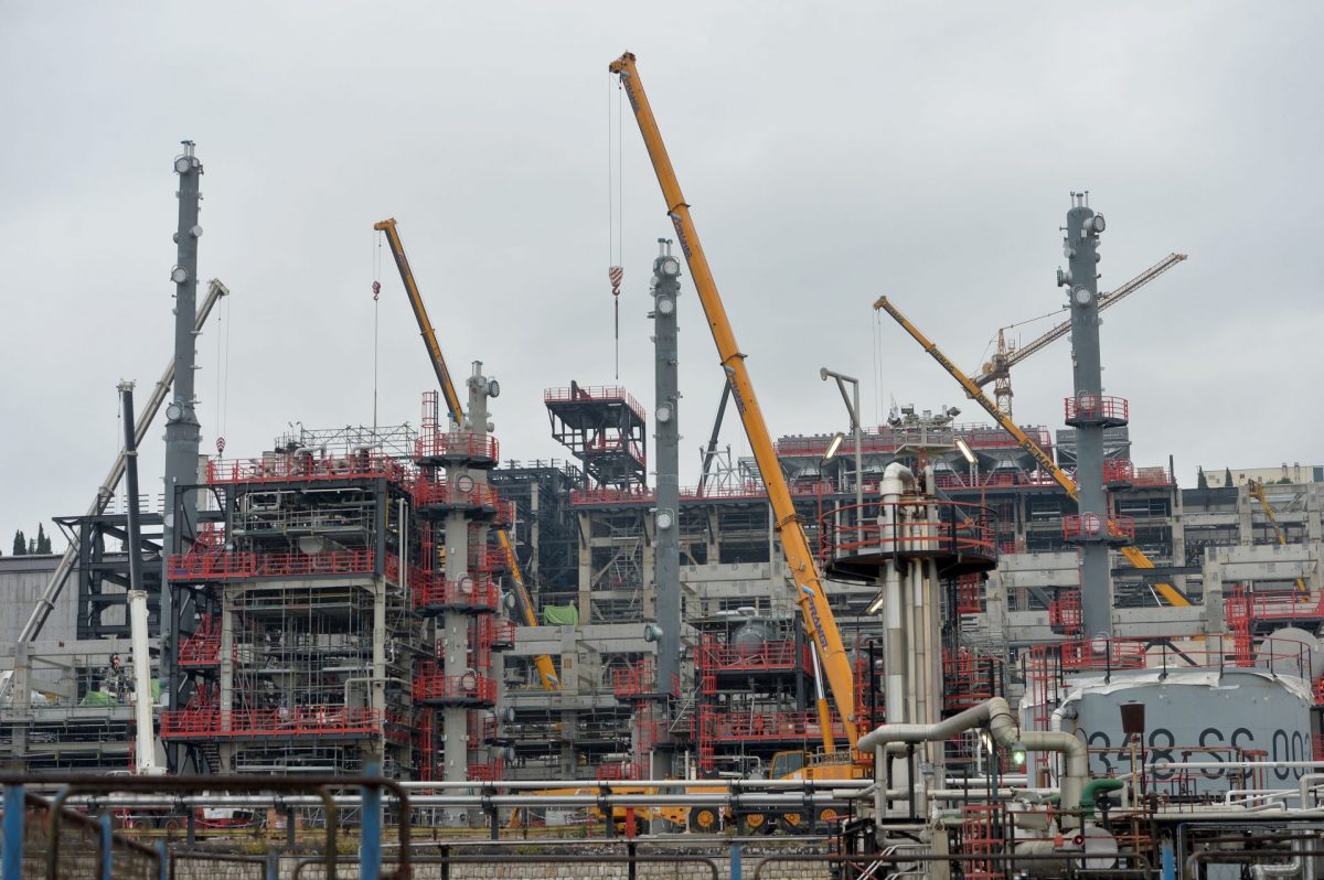 Postrojenje za obradu teških ostataka_Rafinerija nafte Rijeka
