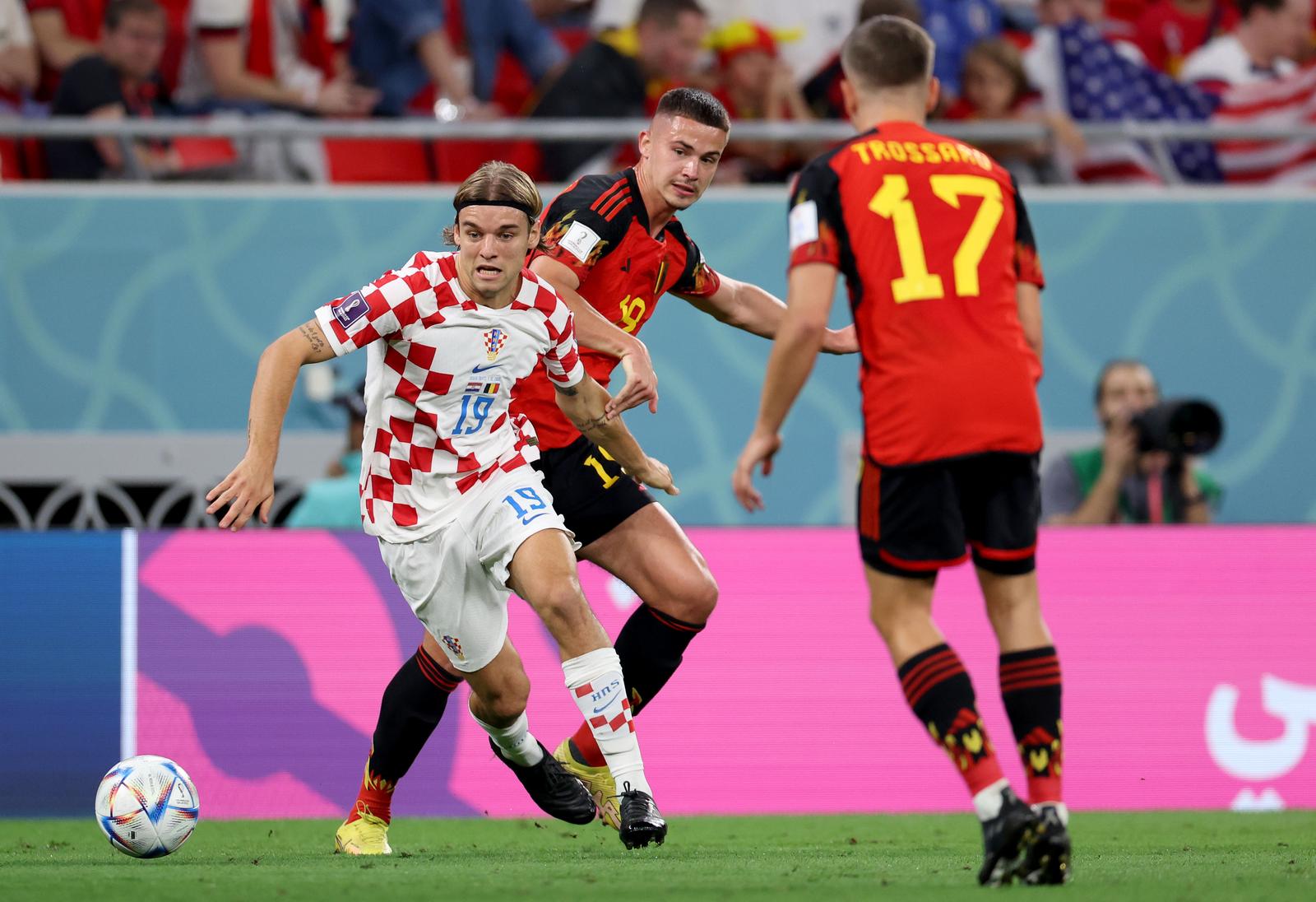 KATAR 2022 – Susret Hrvatske i Belgije u 3. kolu Svjetskog prvenstva u Katru KATAR 2022 – Susret Hrvatske i Belgije u 3. kolu Svjetskog prvenstva u Katru