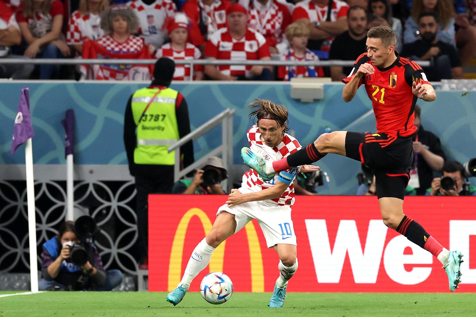 KATAR 2022 – Susret Hrvatske i Belgije u 3. kolu Svjetskog prvenstva u Katru KATAR 2022 – Susret Hrvatske i Belgije u 3. kolu Svjetskog prvenstva u Katru