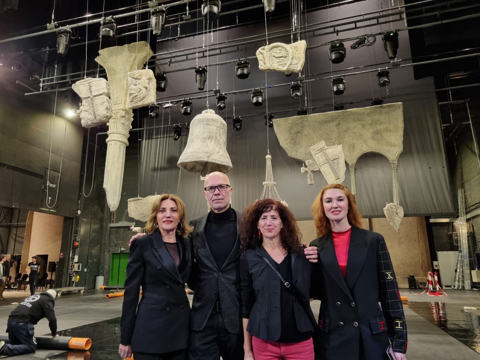 konzulica Biserka Lukan, intendant Marn Blažević, ravnateljica Baleta maša Kolar i producentica Kristina Kaplan konzulica Biserka Lukan, intendant Marn Blažević, ravnateljica Baleta maša Kolar i producentica Kristina Kaplan