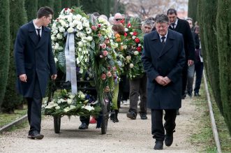 Posljednji ispraćaj Massima Savića na Gradskom groblju Zadar