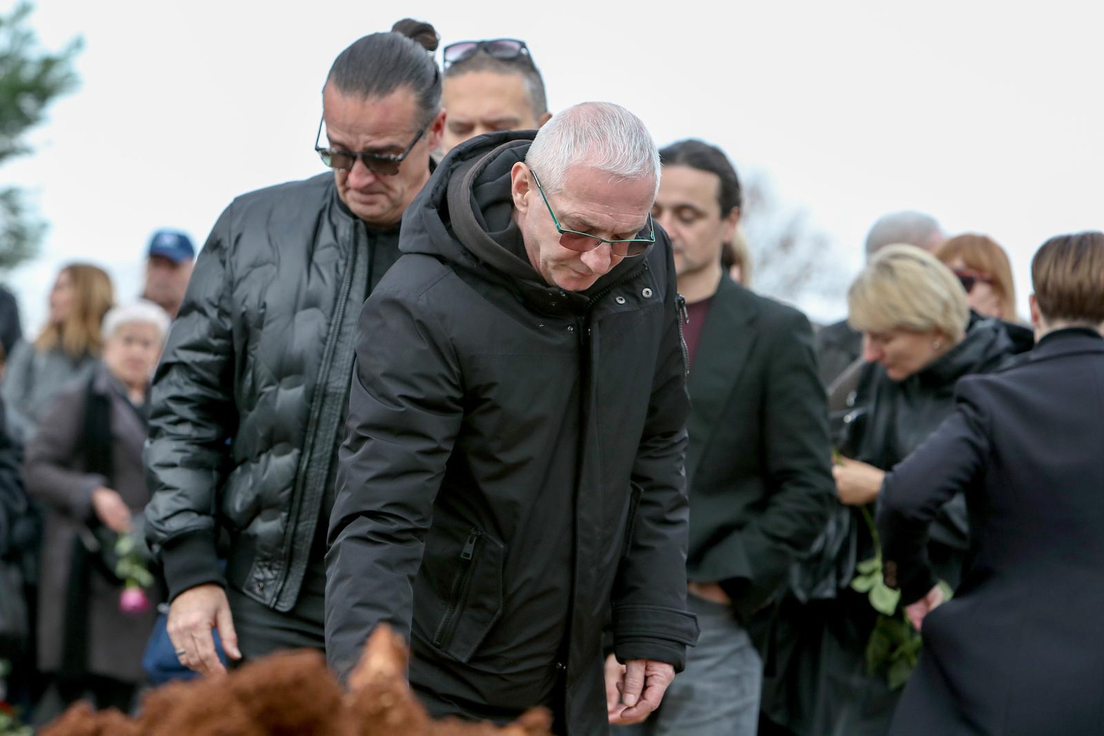 Posljednji ispraćaj Massima Savića na Gradskom groblju Zadar