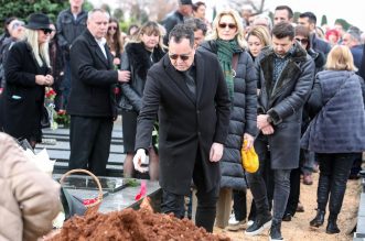 Posljednji ispraćaj Massima Savića na Gradskom groblju Zadar