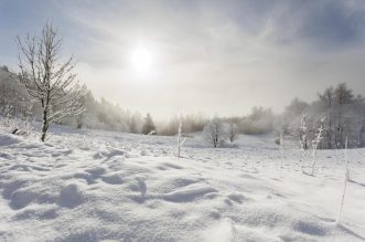 Snijeg zabijelio Gorski Kotar