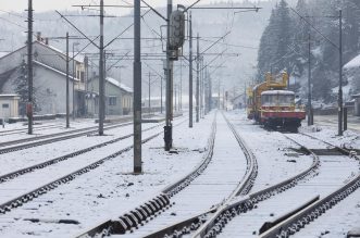 Snijeg zabijelio Gorski Kotar