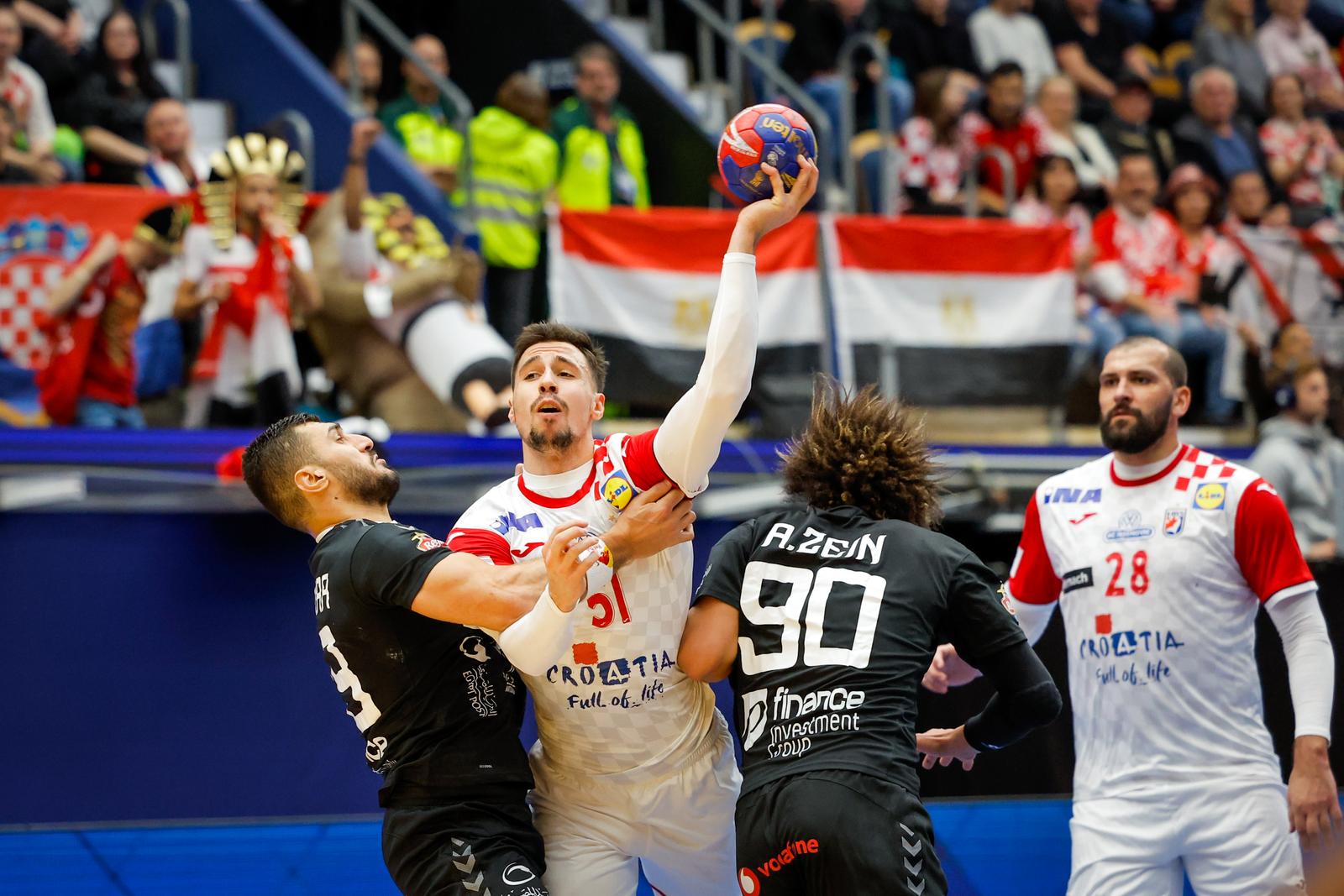 Jonkoping: Svjetsko rukometno prvenstvo, skupina G, Hrvatska – Egipat Jonkoping: Svjetsko rukometno prvenstvo, skupina G, Hrvatska – Egipat