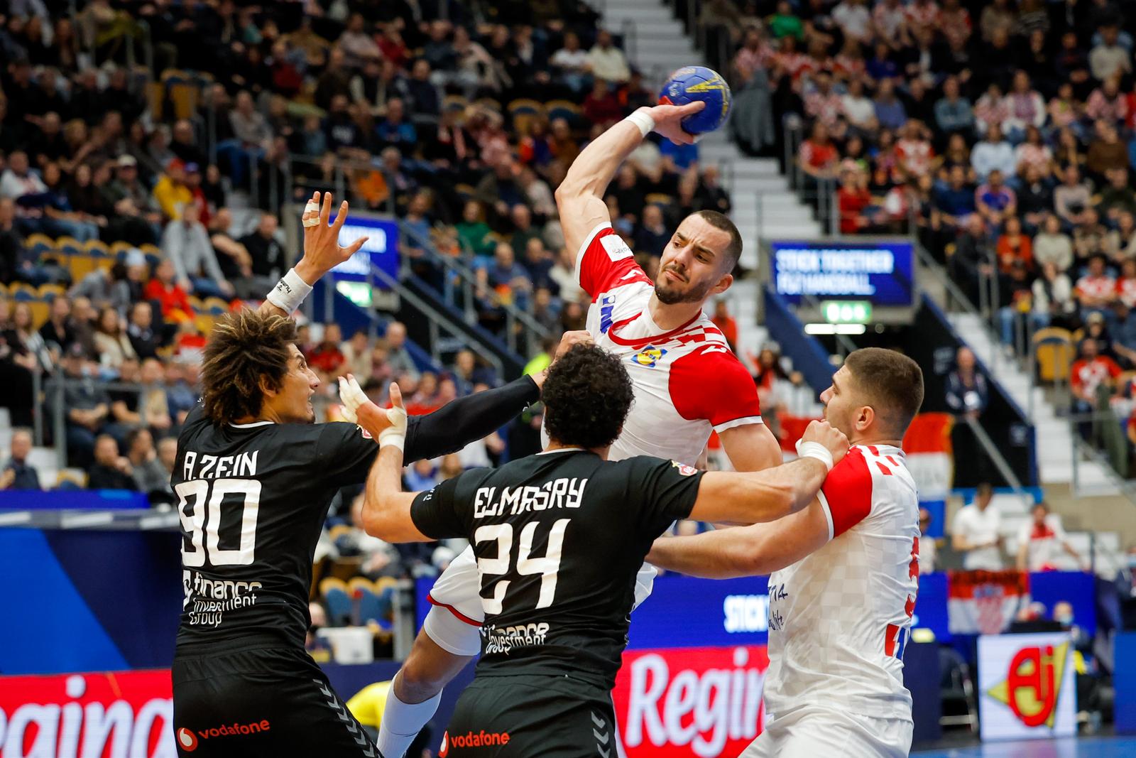 Jonkoping: Svjetsko rukometno prvenstvo, skupina G, Hrvatska – Egipat Jonkoping: Svjetsko rukometno prvenstvo, skupina G, Hrvatska – Egipat