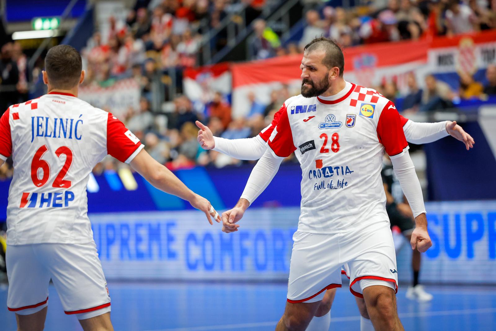 Jonkoping: Svjetsko rukometno prvenstvo, skupina G, Hrvatska – Egipat Jonkoping: Svjetsko rukometno prvenstvo, skupina G, Hrvatska – Egipat