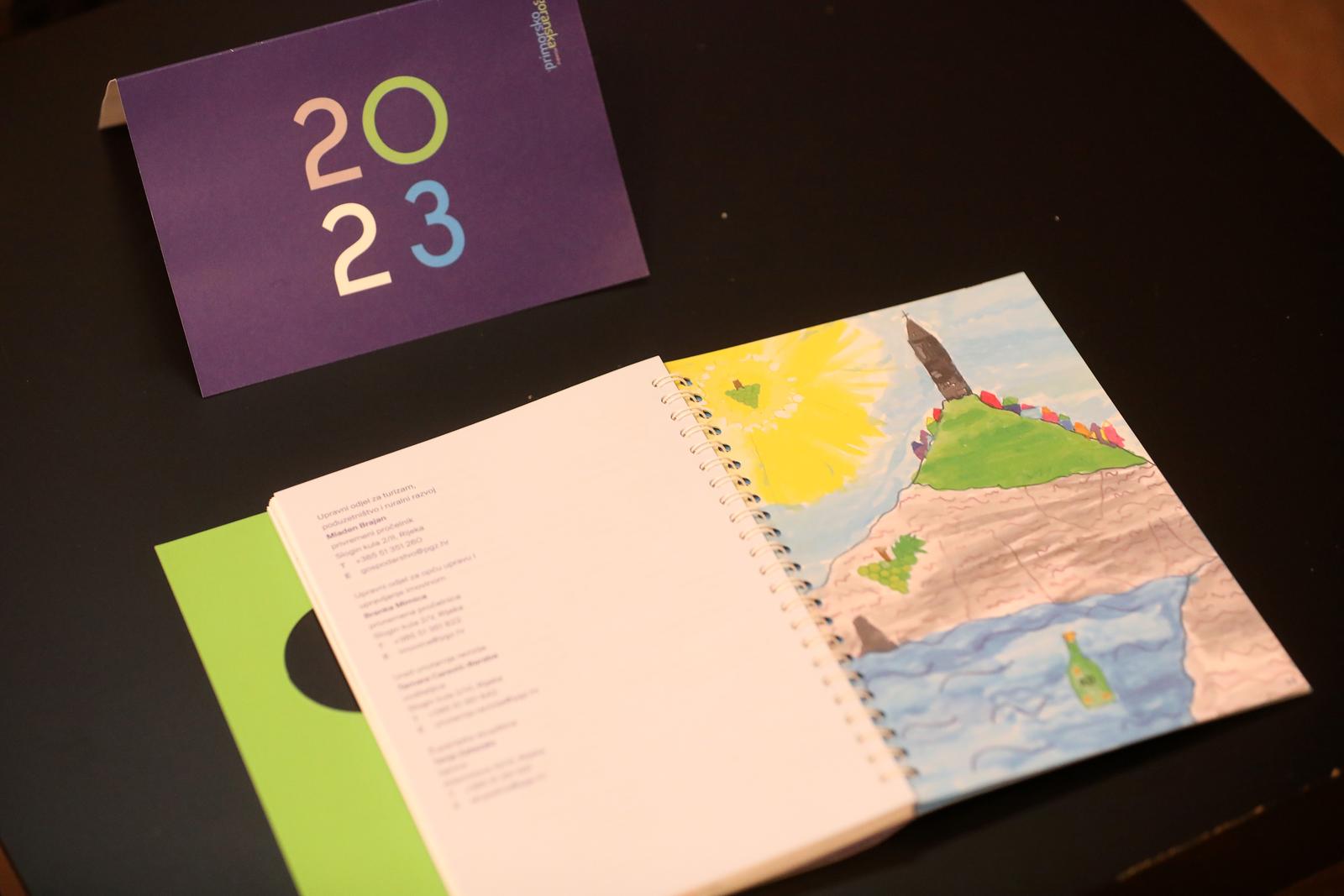 Rijeka: Predstavljen kalendar Primorsko-goranske županije s likovnim radovima osnovnoškolaca Rijeka: Predstavljen kalendar Primorsko-goranske županije s likovnim radovima osnovnoškolaca