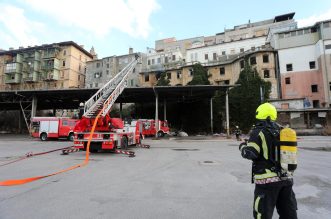 Rijeka: Vatrogasci ugasili požar napuštenog objekta koji često koriste beskućnici