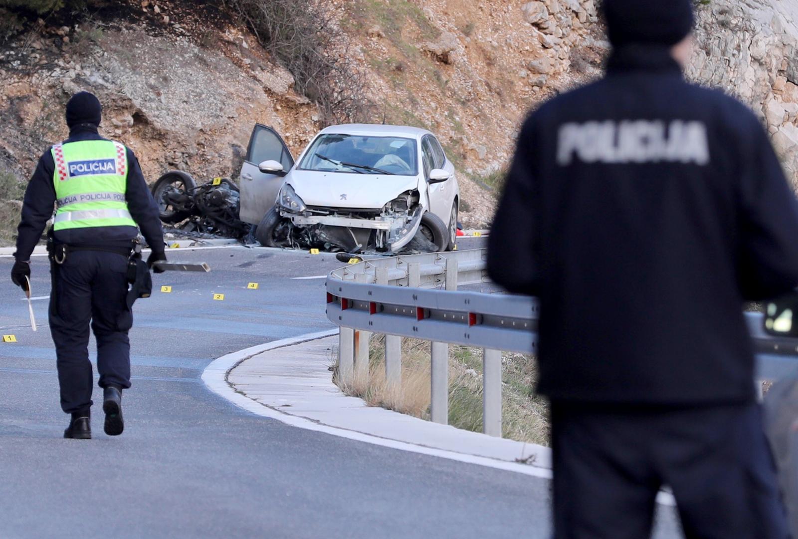 Motociklist poginuo u sudaru s automobilom kod mjesta Pisak Motociklist poginuo u sudaru s automobilom kod mjesta Pisak