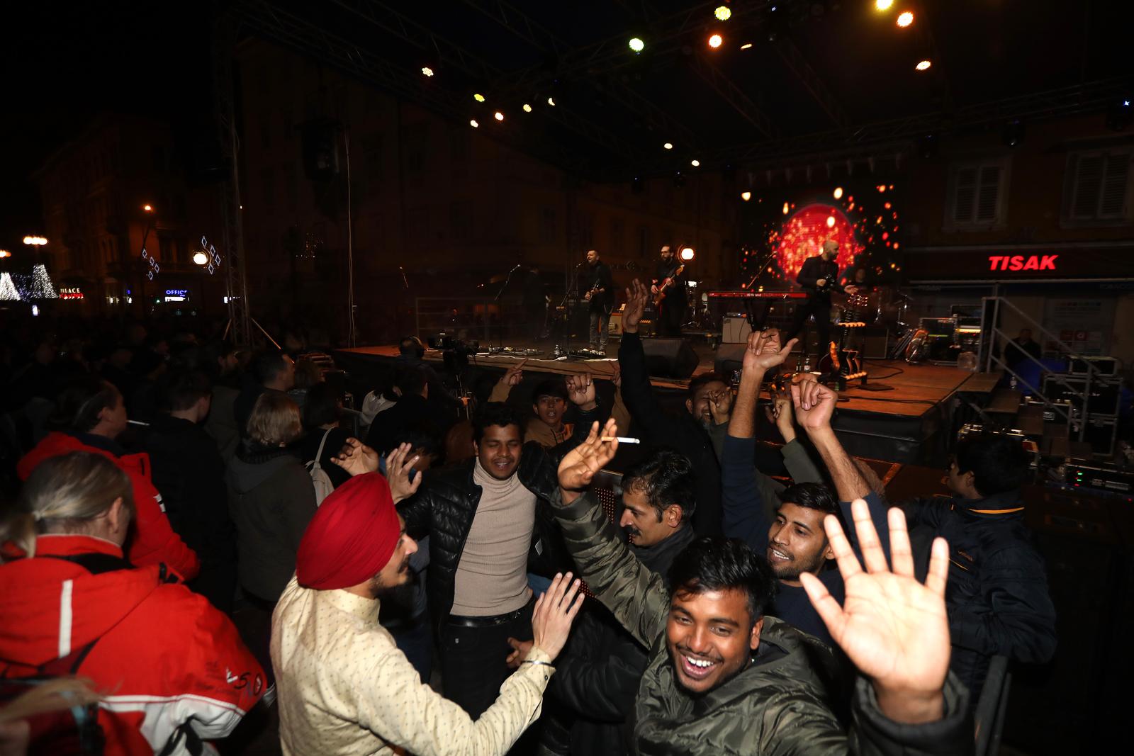 Doček Nove godine u Rijeci na Korzu Doček Nove godine u Rijeci na Korzu