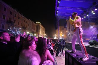 Doček Nove godine u Rijeci na Korzu Doček Nove godine u Rijeci na Korzu