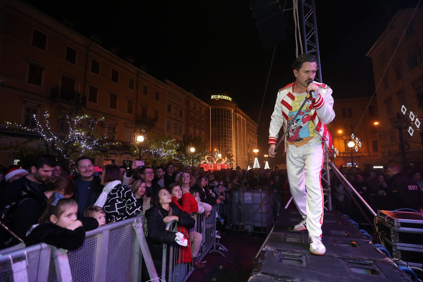 Doček Nove godine u Rijeci na Korzu Doček Nove godine u Rijeci na Korzu