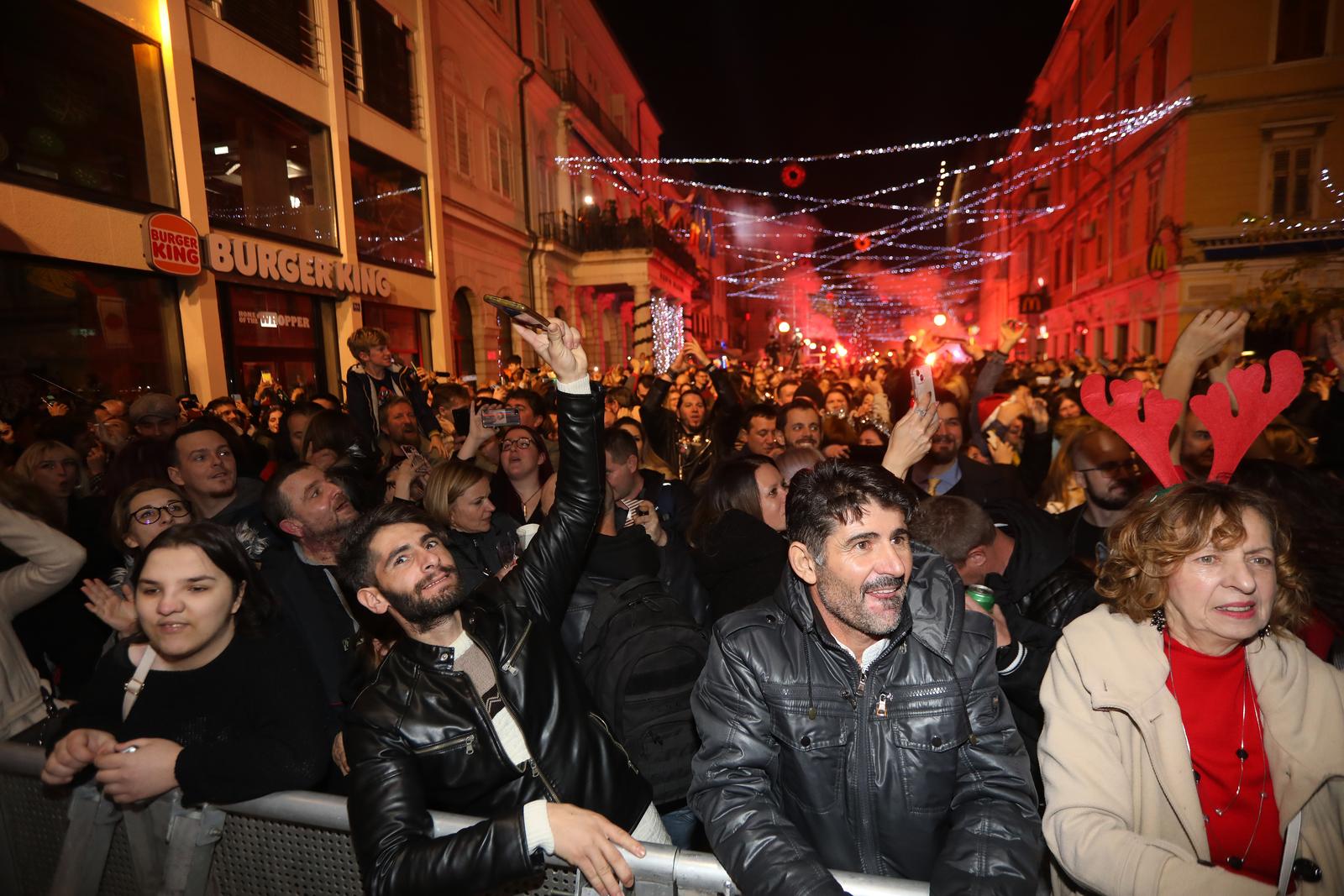 Docek Nove godine u Rijeci na Korzu Docek Nove godine u Rijeci na Korzu