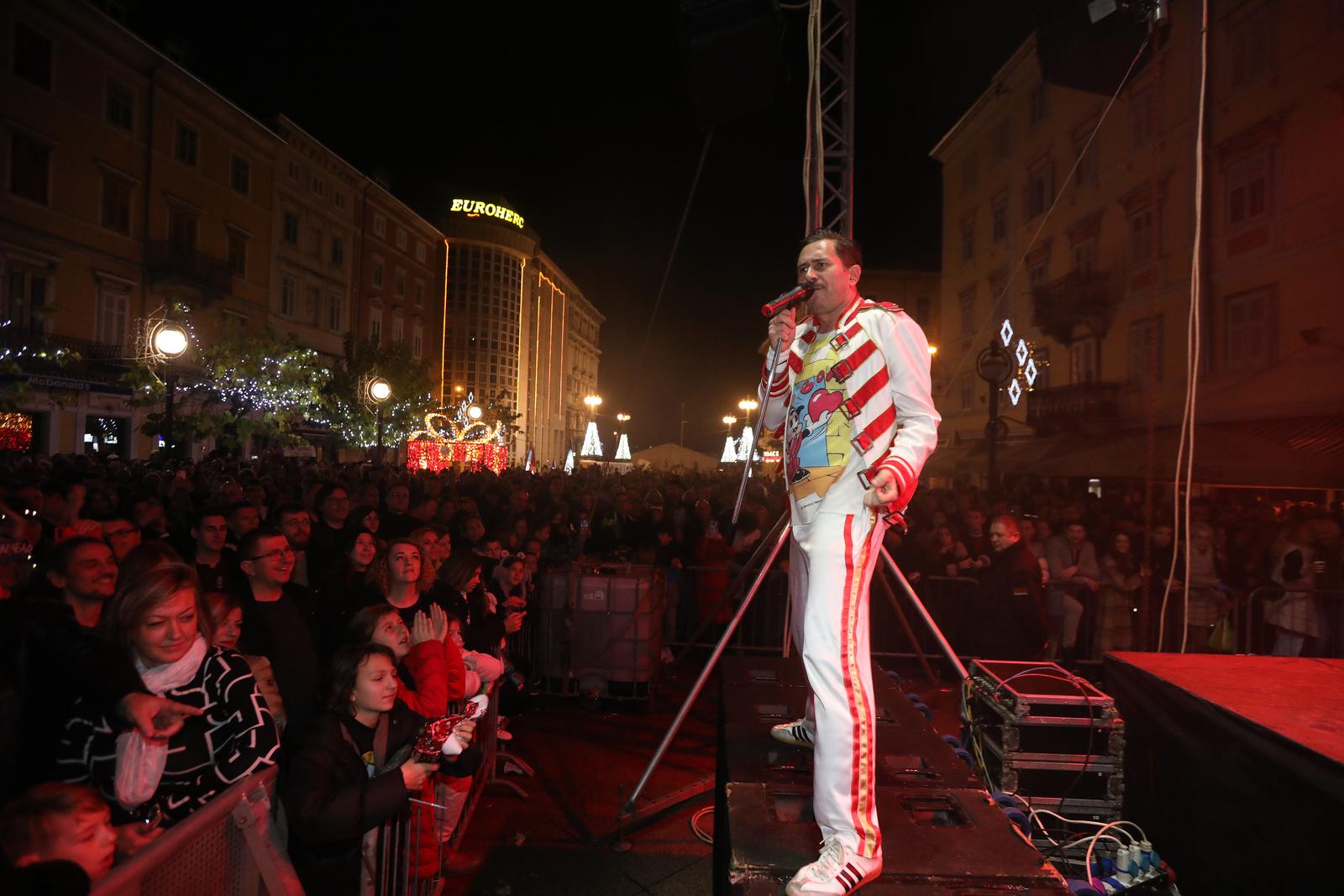 Docek Nove godine u Rijeci na Korzu Docek Nove godine u Rijeci na Korzu