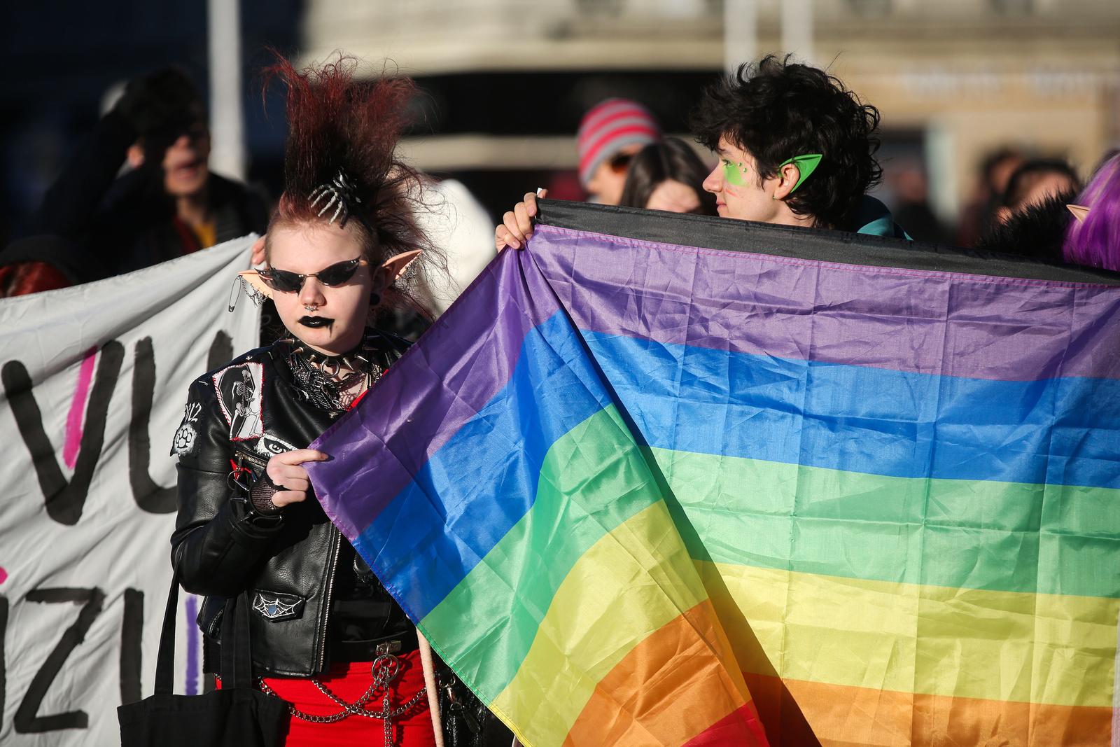 Zagreb: Prosvjed za ženska prava Zagreb: Prosvjed za ženska prava