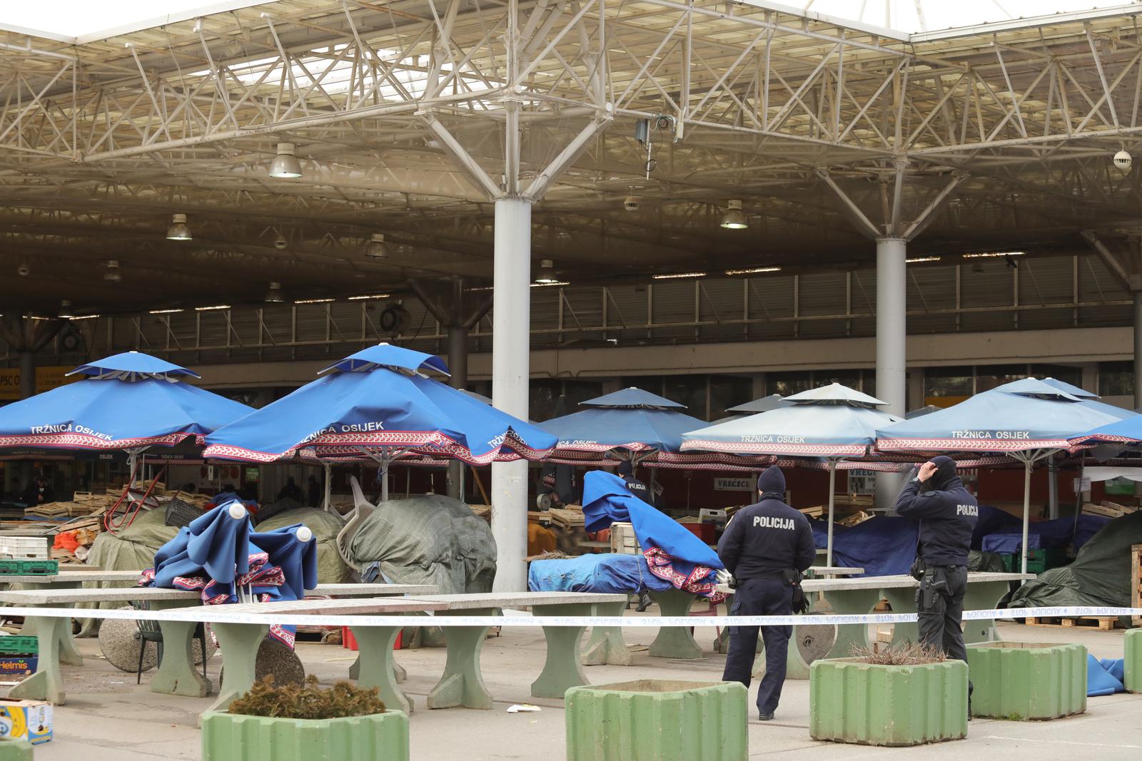 Olujni vjetar prouzročio štetu u Osijeku Olujni vjetar prouzročio štetu u Osijeku