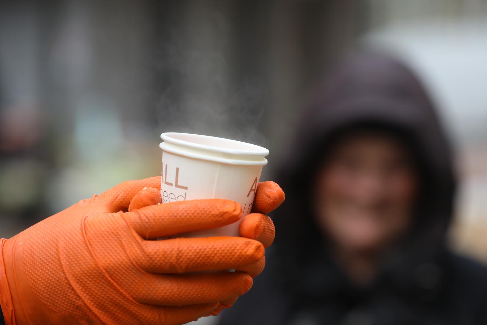 Hladno jutro na riječkoj tržnici Hladno jutro na riječkoj tržnici