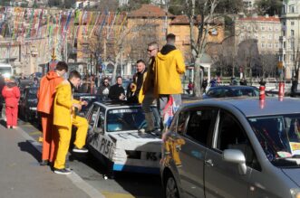 CARneval povorka, prava motorna maškarana manifestacija, prošla je riječkim ulicama